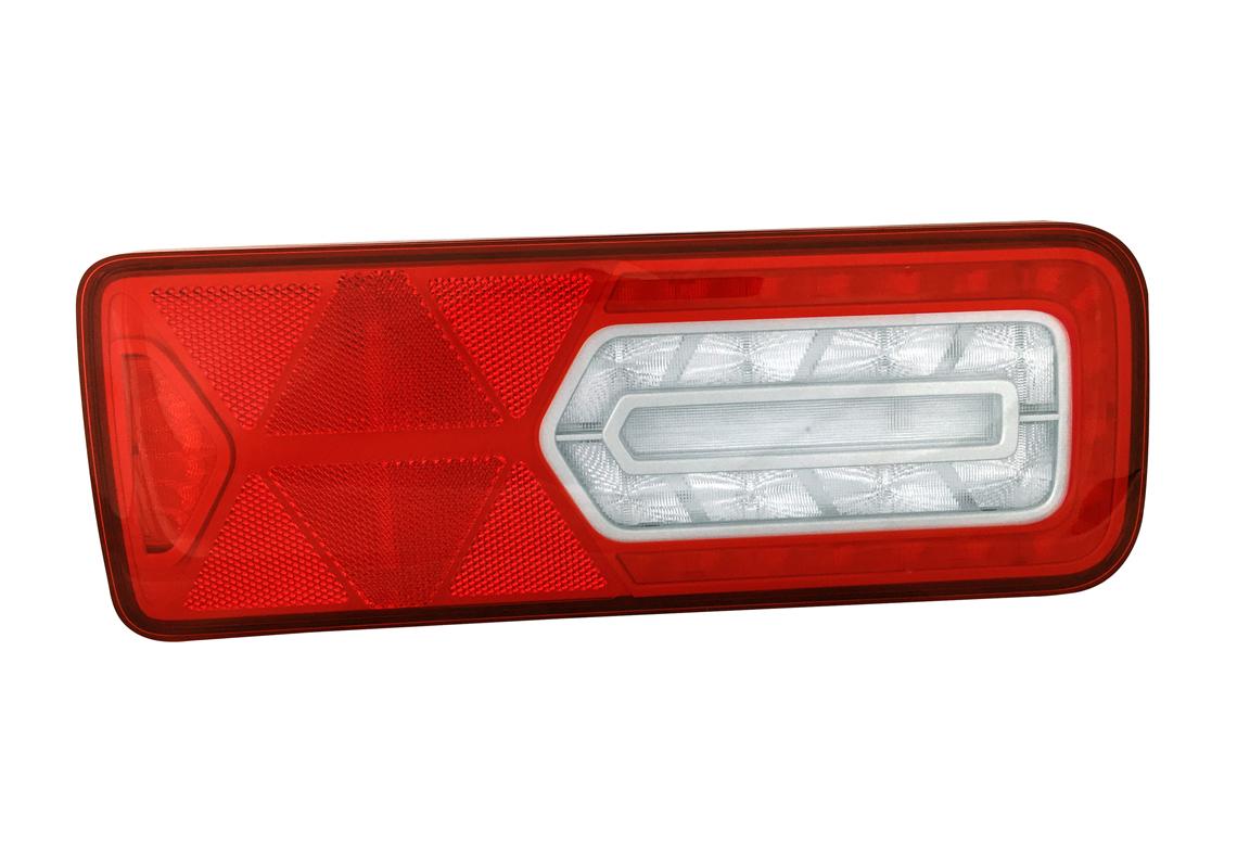 Feu arrière LED Droit 24V, Catadioptre